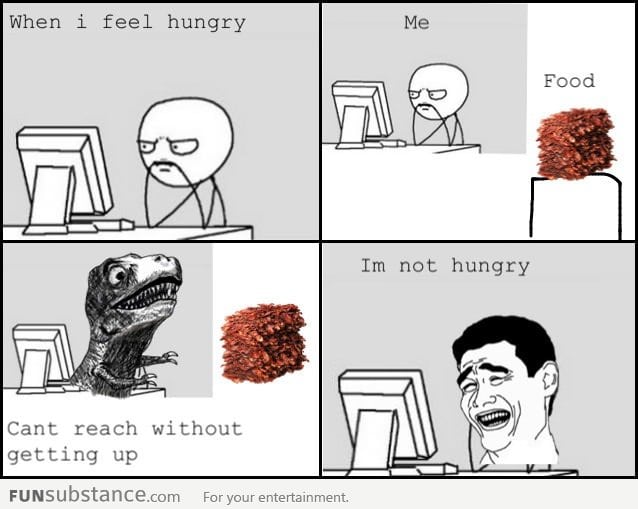 Hungry is just a state of mind