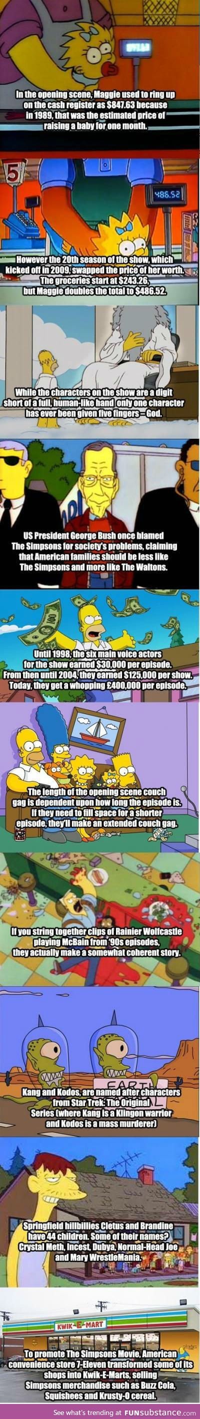 Simpson fun facts