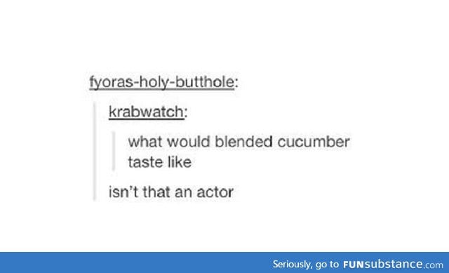 Blended Cucumber