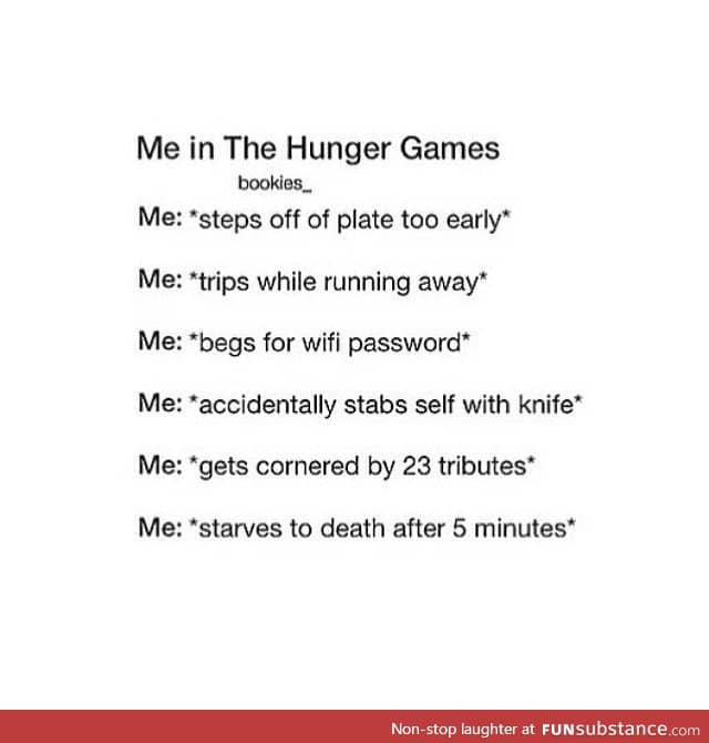 Me in the hunger games
