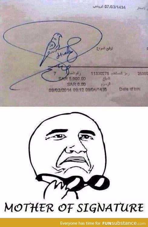 Mother of Signature