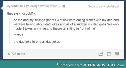 The ultimate dad joke