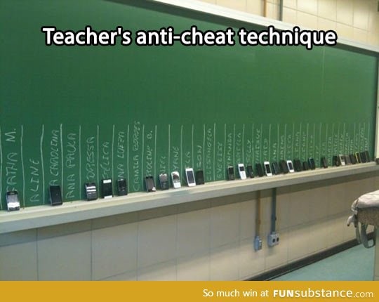 Clever teacher