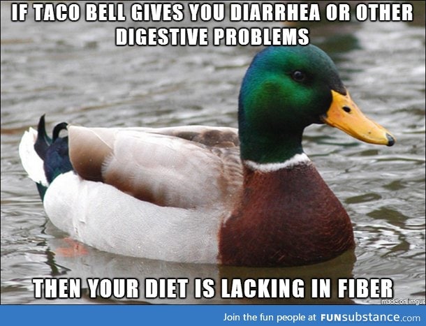 It's not Taco Bell, it's your diet