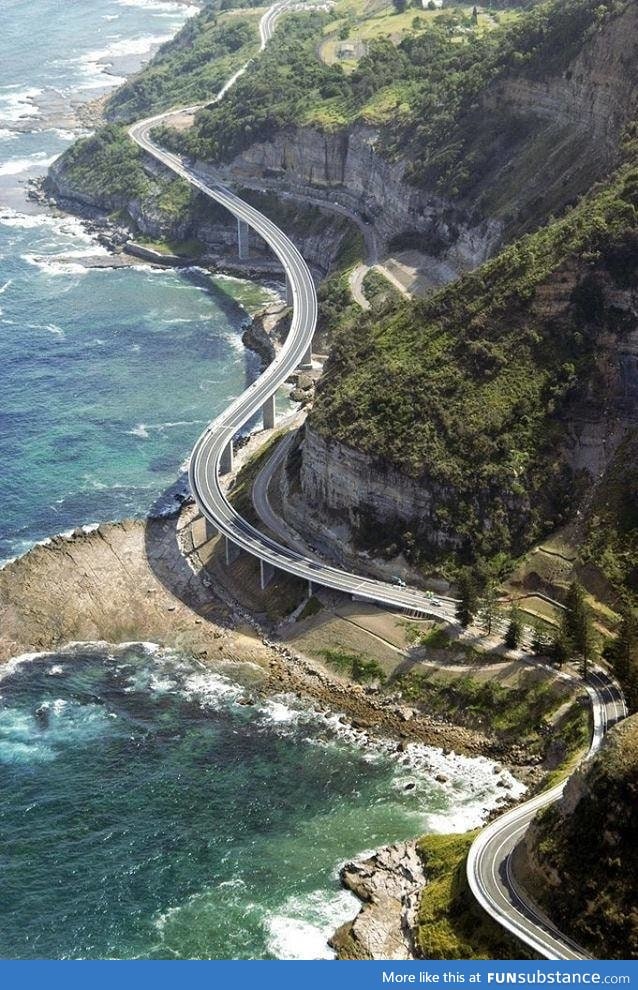 Sea Cliff Bridge , Australia
