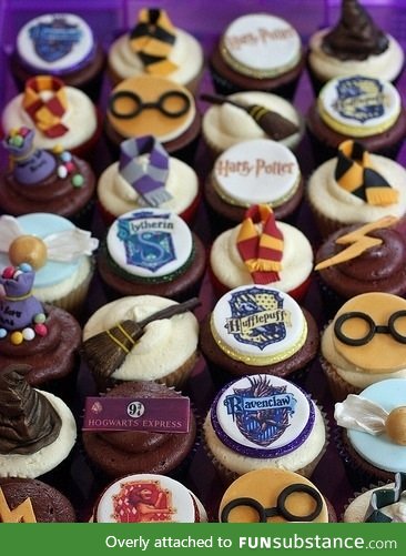Harry Potter cupcakes!