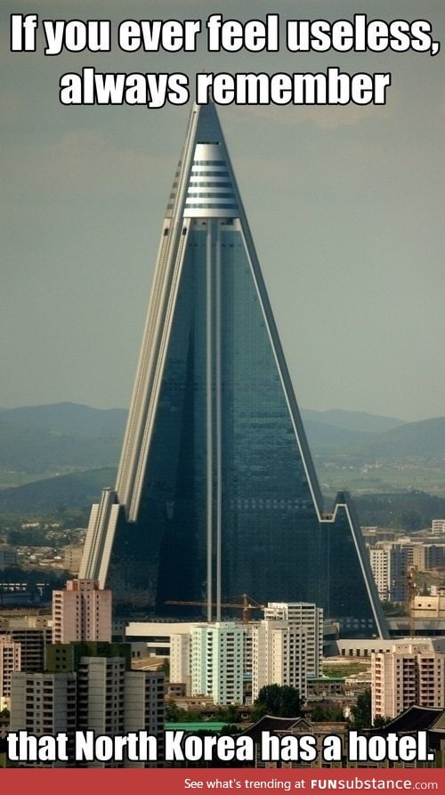 North Korea has a hotel