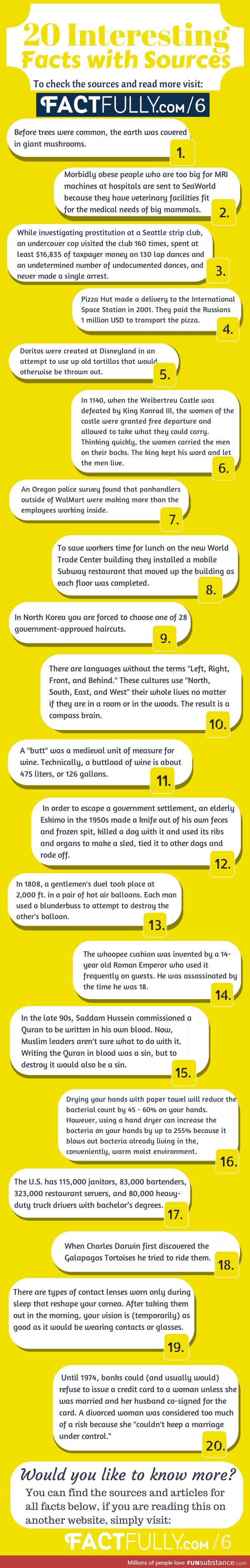 Some Weird Facts