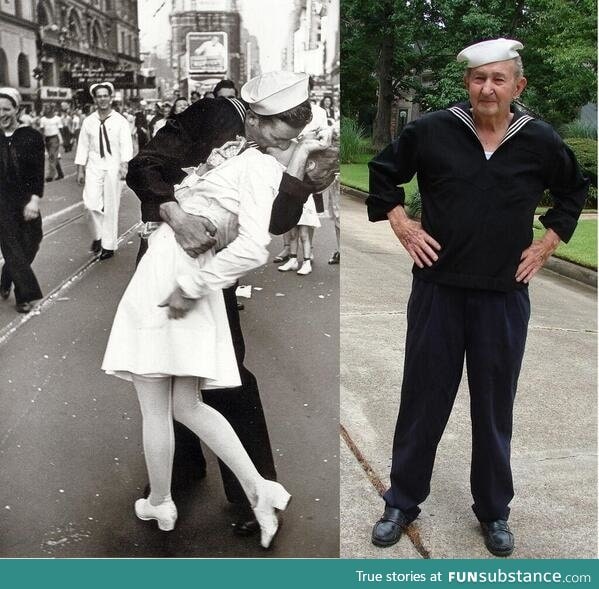 RIP: Glenn McDuffie, World War II 'Kissing Sailor' dies aged 86