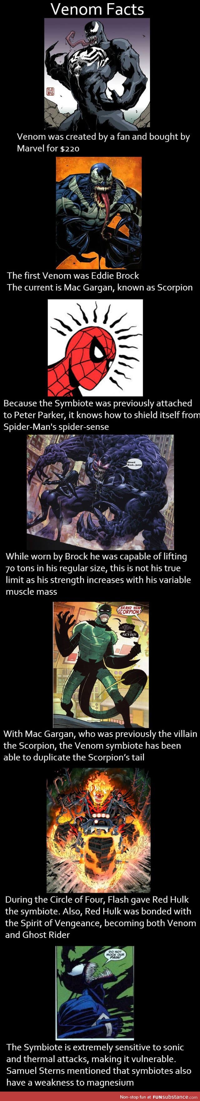 Venom facts