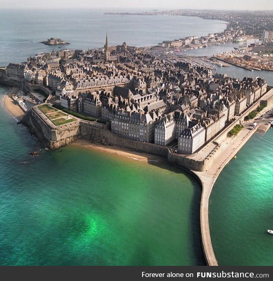 Beautiful st. Malo in france