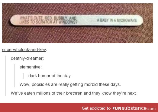 Popsicles these days