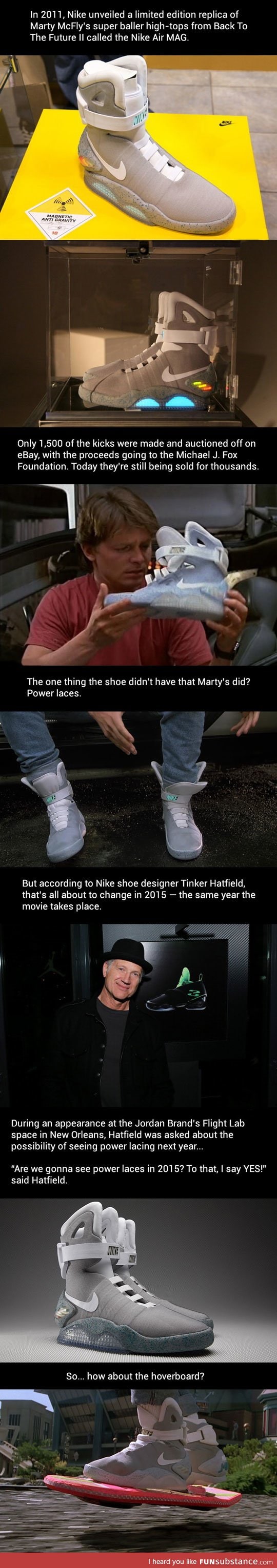 Back To The Future Power Laces For 2015
