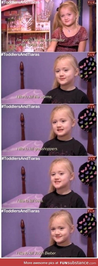 This little girl got it right