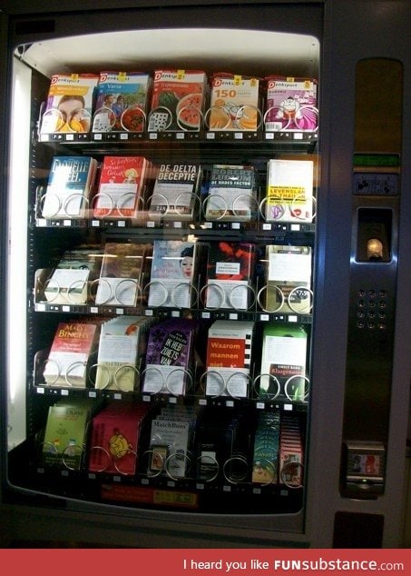 A Vending Machine that Dispenses Books