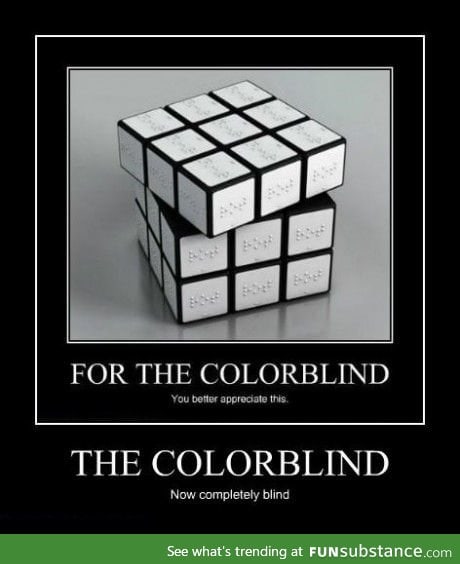 Poor colorblinds