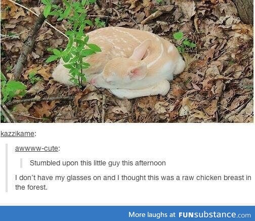 "Raw chicken breast"