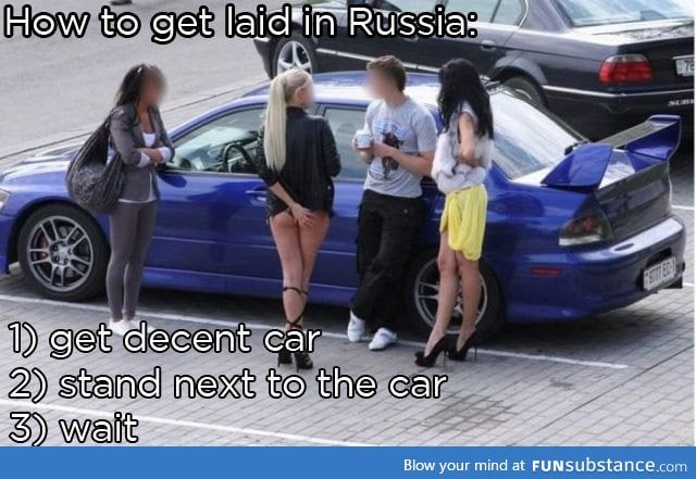 How to get laid in Russia