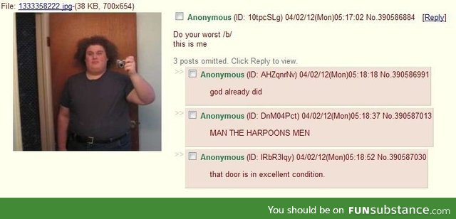 If you want self confidence go to /b/