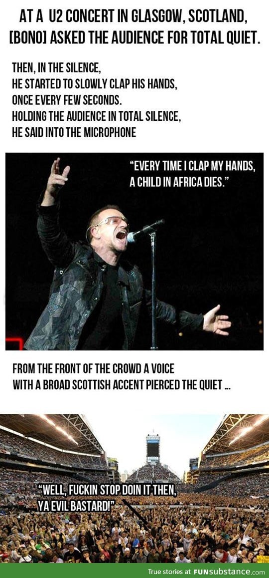 Bono gets owned