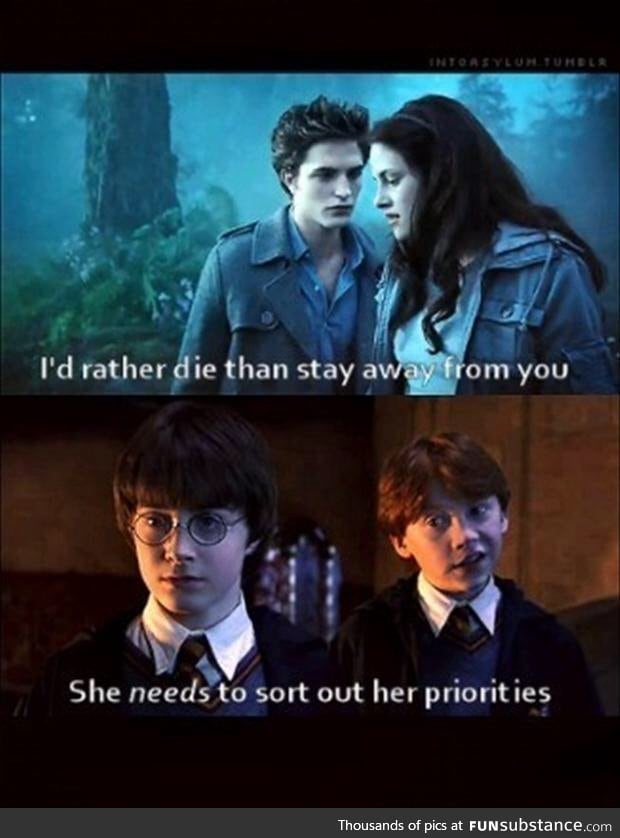You tell her, Ron!