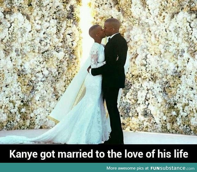 Congrats Kanye!