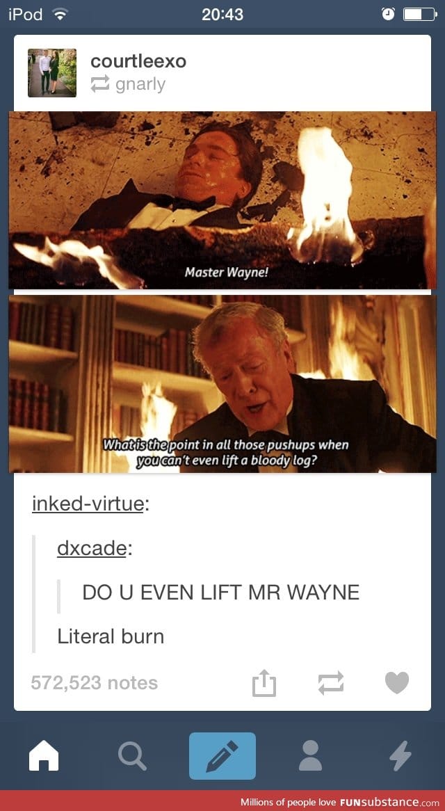 Master Wayne and his problems
