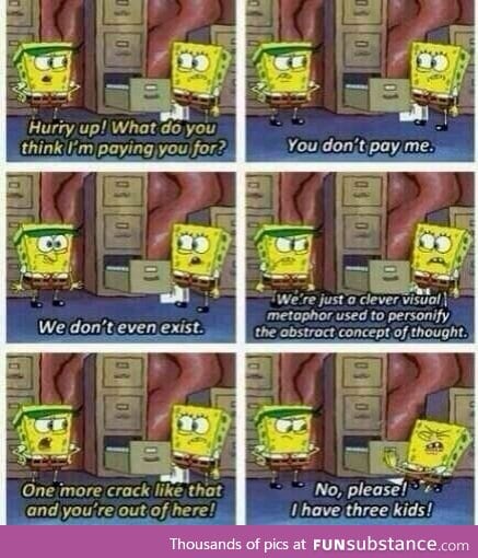 Remember when Spongebob had clever writing?