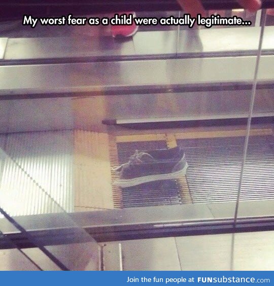 Escalator fears
