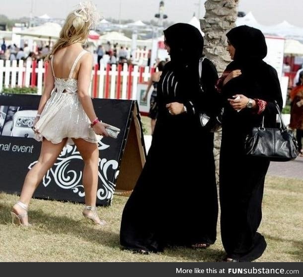 Culture clash in Dubai, UAE