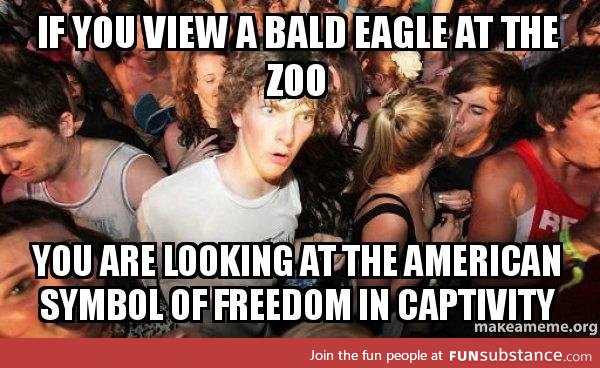 Sudden Clarity Clarence: American freedom