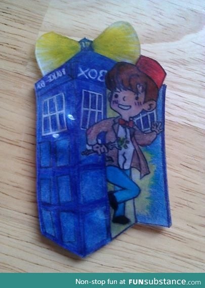 Love shrinky dink paper!!! look what I made :3