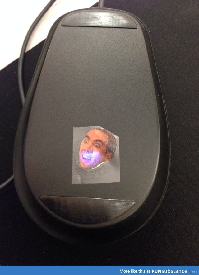So my mouse wasn't working. Tech support discovered I'd been "Caged"!
