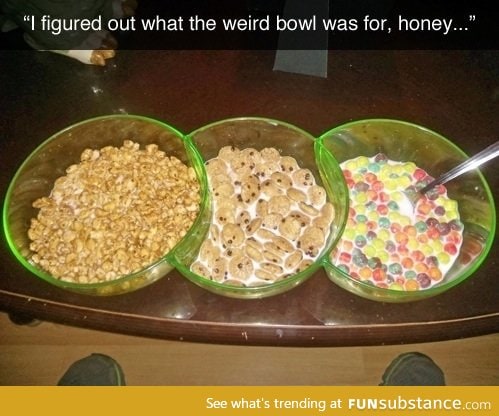 That weird bowl...