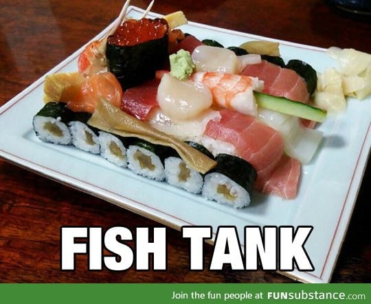 Great sushi dish