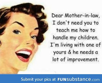 Dear mother-in-law
