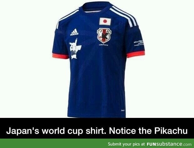 Japan's world cup jersey