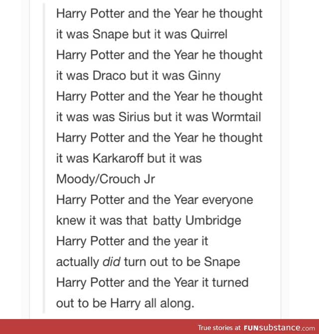 Alternate Harry Potter titles
