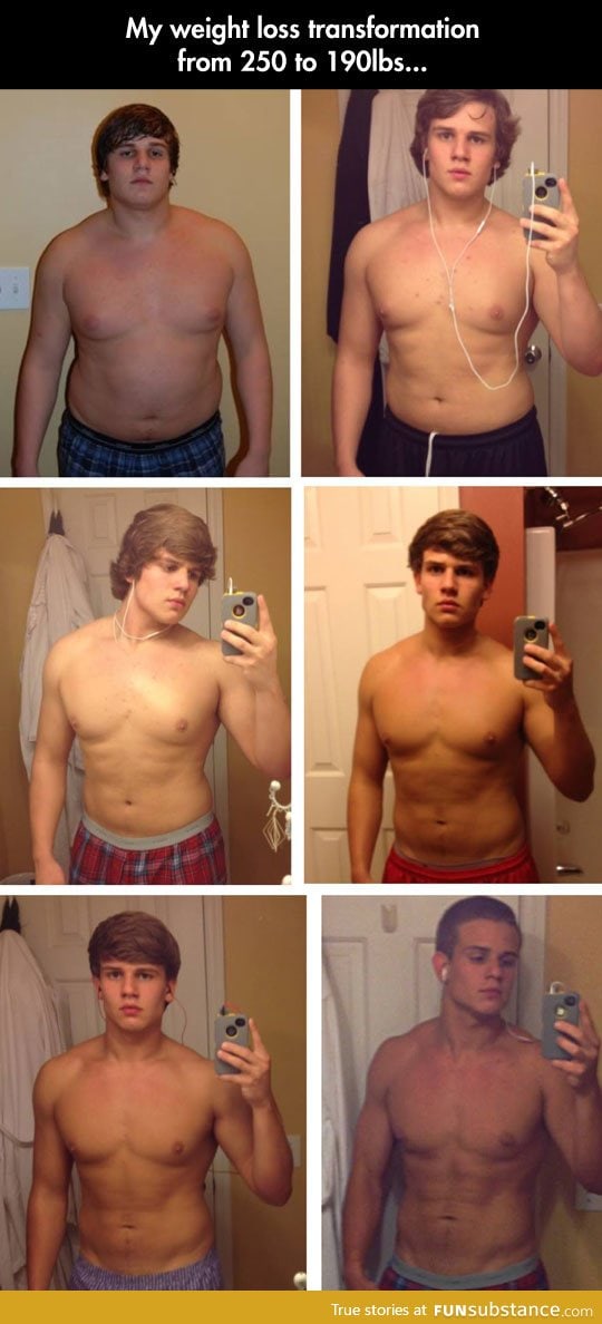 Mind-blowing weight loss transformation