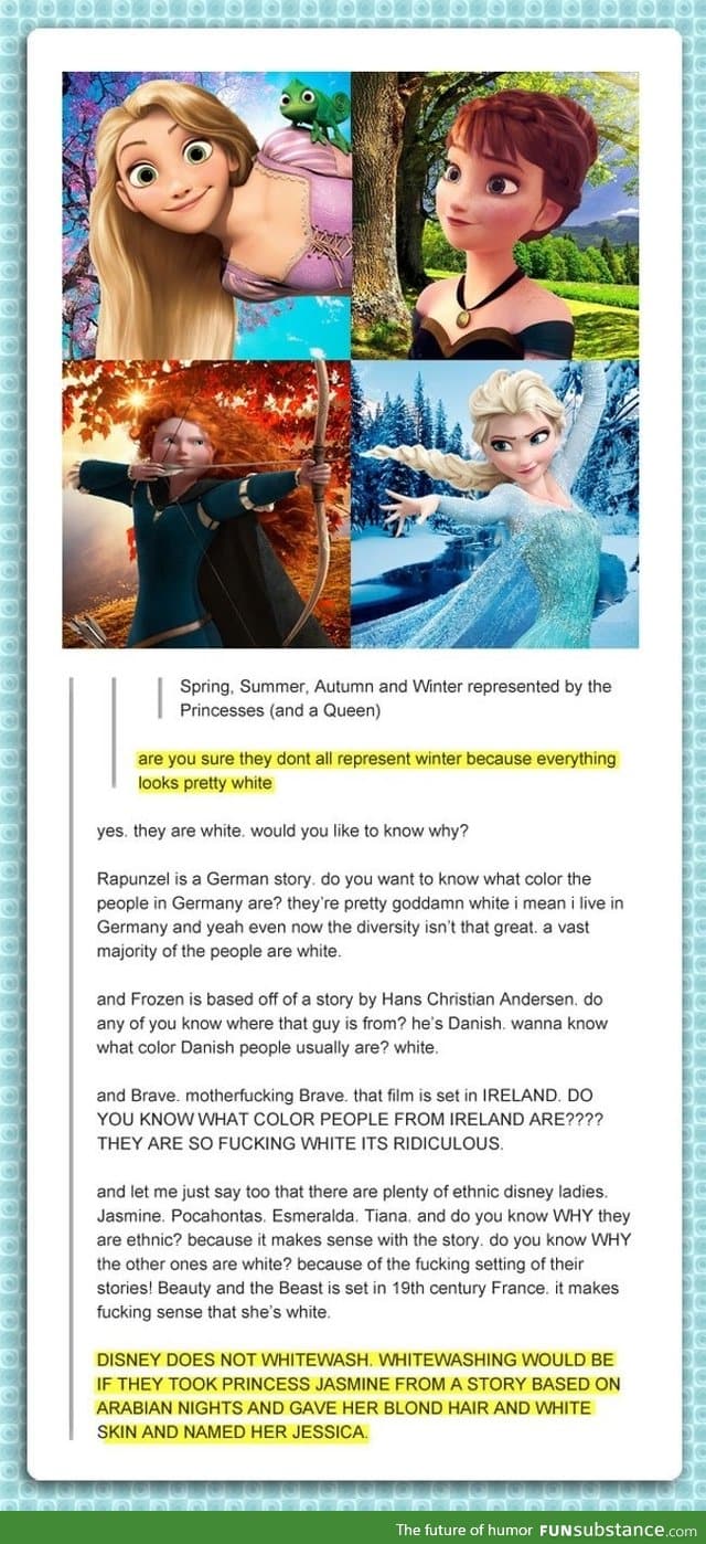 Disney whitewashing