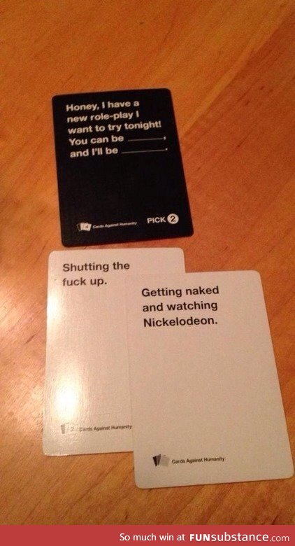 Why I love cards against humanity