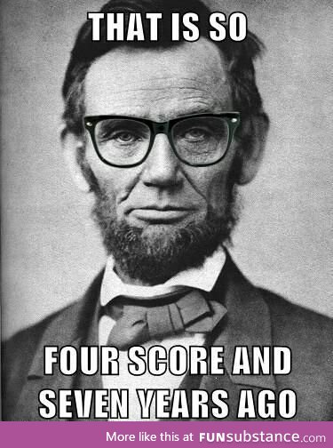 Hipster Abe