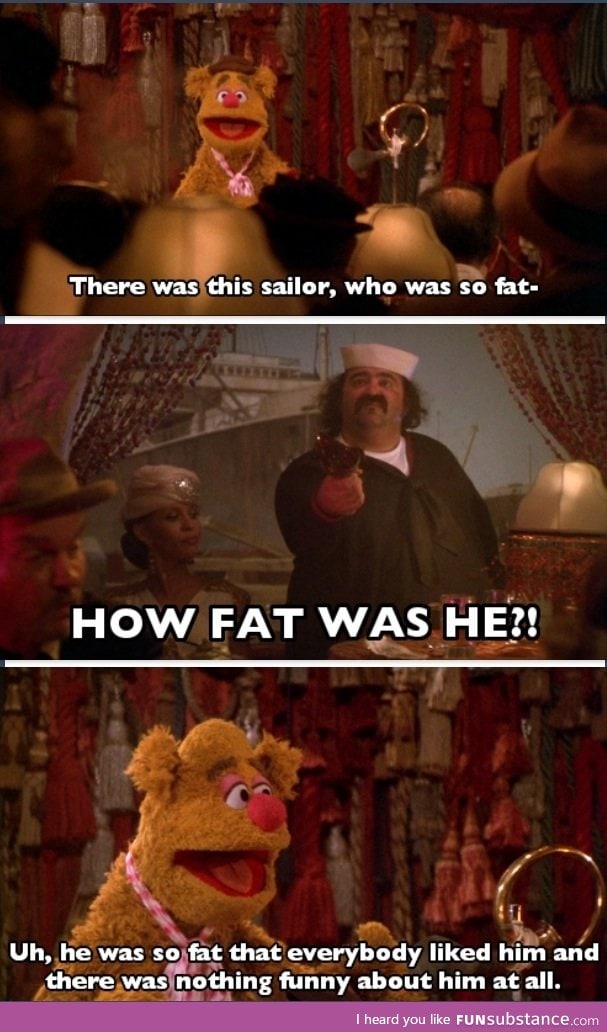How fat was he?