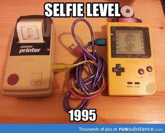 Taking Selfies 20 Years Ago
