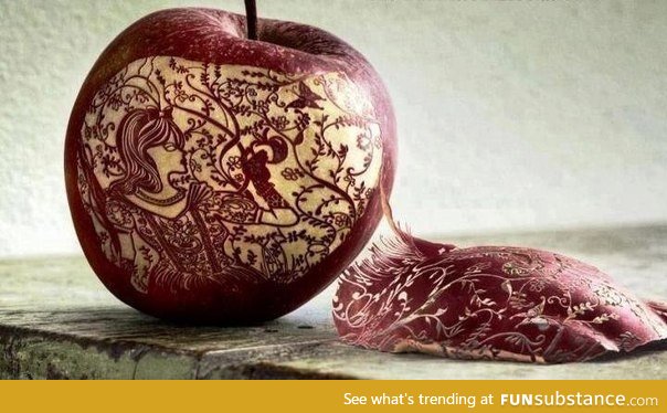 Apple Carving