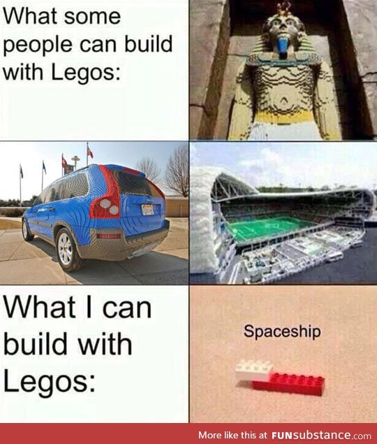 The truth about building stuff with legos