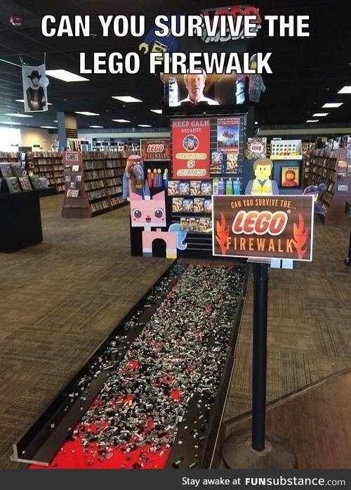The Lego walk