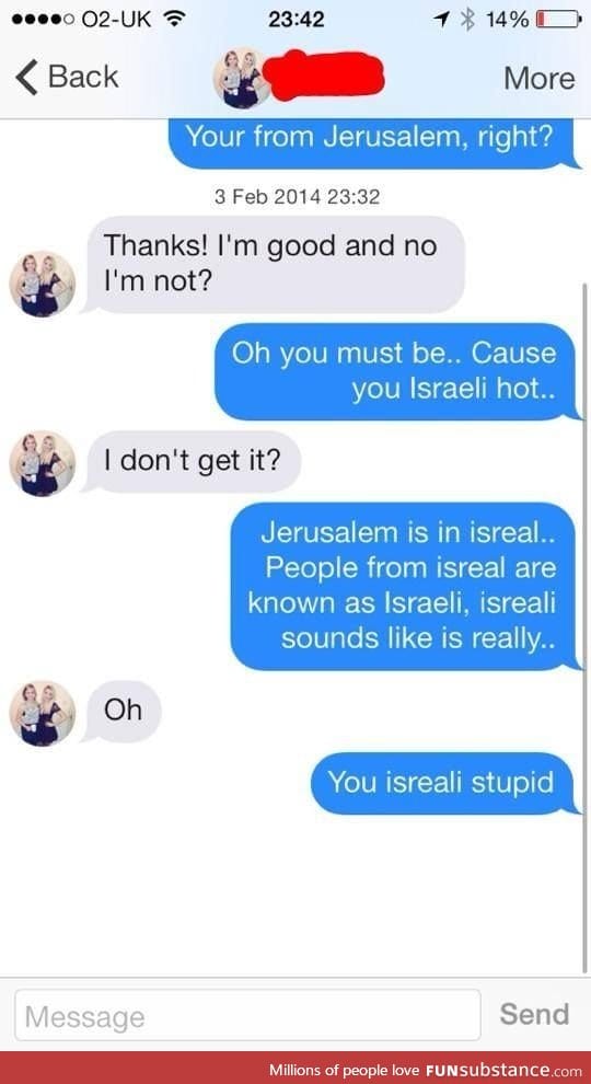 Israel or isfaek?