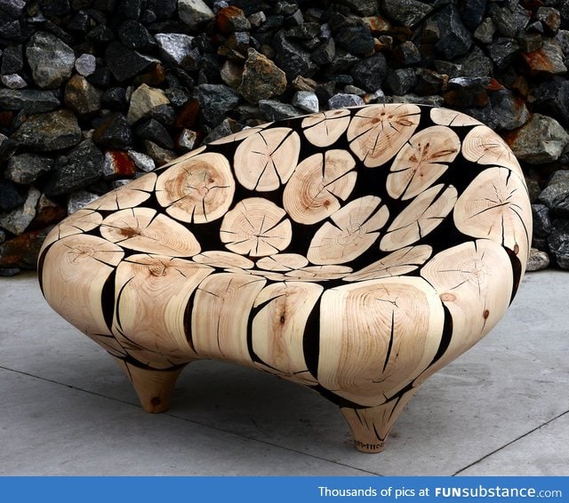 Beautifully sculpted chair
