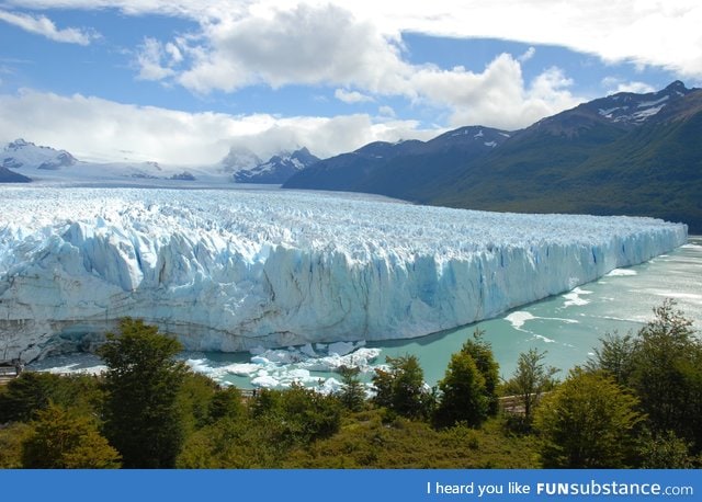 Glacier's End in Argentina